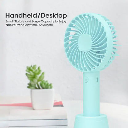 Mini Rechargeable USB Portable Fan